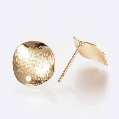 Brass Ear Stud Findings