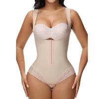 JOSHINE Moldeadoras Body Shapewear for Women Tummy Control Button Open Bust Squeezeion Garment