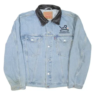 LEVI'S Mens Denim Jacket Blue XL