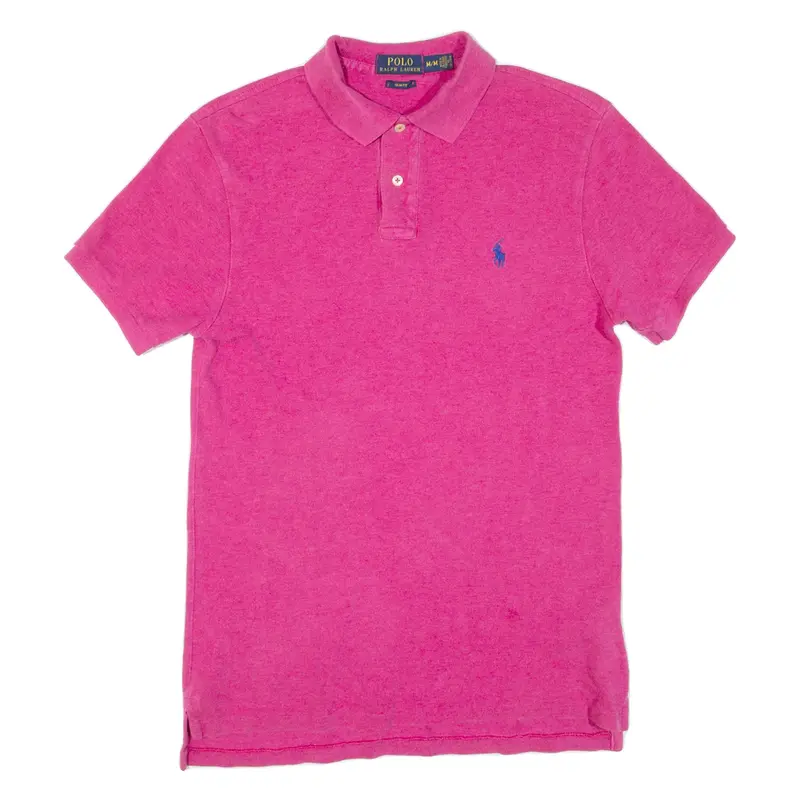 POLO RALPH LAUREN Slim Fit Mens Polo Shirt Pink M