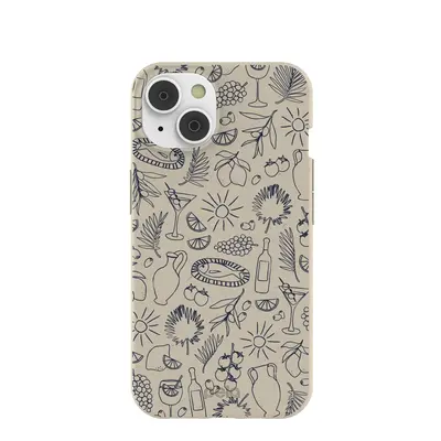 London Fog Mediterranean Moments iPhone 14/16e Case