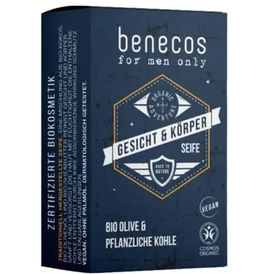 Benecos Only for men Face and Body Soap 75 g