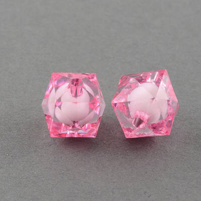 Transparent Acrylic Beads