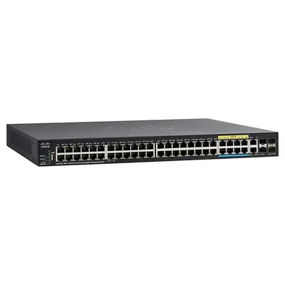 SG350X-48PV-K9 Cisco 48x RJ45 2x SFP+ 2x SFP+ Combo Managed GbE Switch