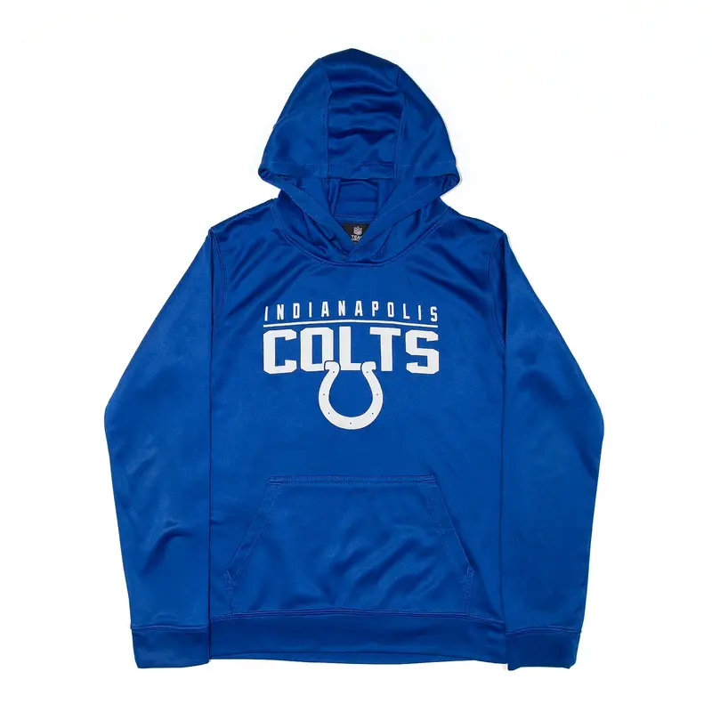 NFL Indianapolis Colts USA Hoodie Blue Pullover Boys XL