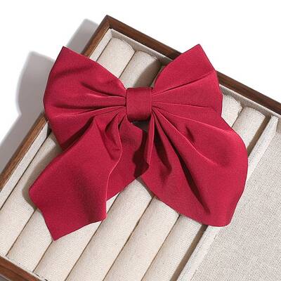 Cloth Acetate Alligator Hair Clip