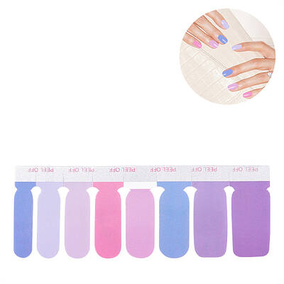 Solid Color Full Cover Best Nail Stickers