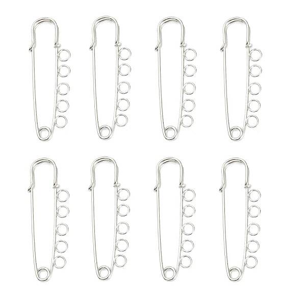 Iron Safety Brooch Findings