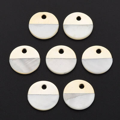 Natural Freshwater Shell Charms