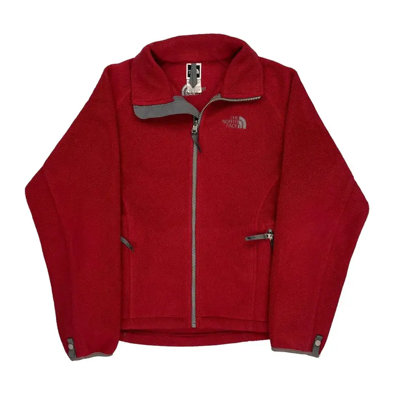 The North Face Fleece - Small Red Polyester