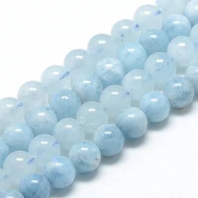 Natural Aquamarine Beads Strands