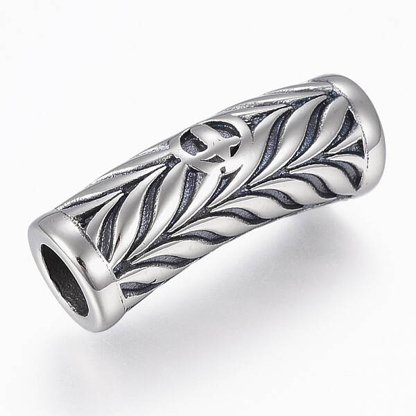 304 Stainless Steel Magnetic Clasps with Glue-in Ends