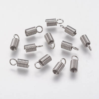 Tarnish Resistant 304 Stainless Steel Cord Ends