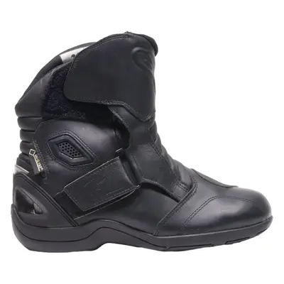 ALPINESTARS Biker Boots Black Leather Mens UK 7