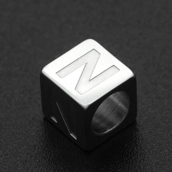 Non-Tarnish 201 Stainless Steel European Beads