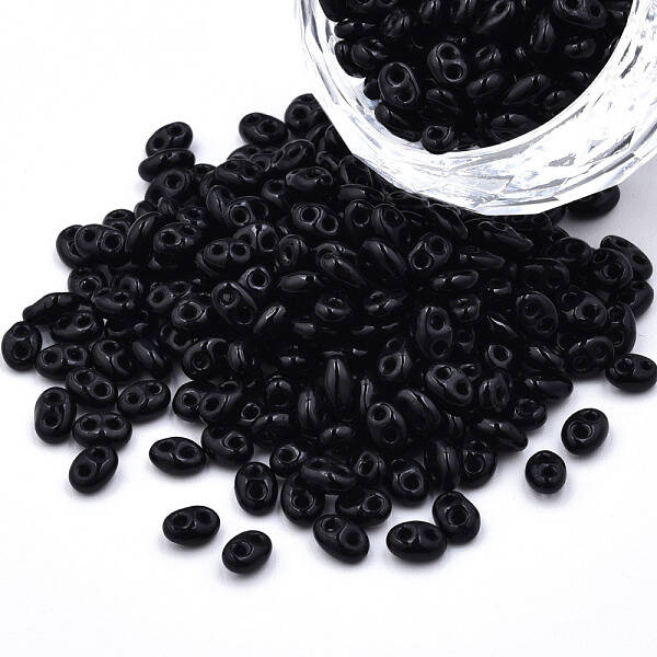 Opaque Luster Czech Glass Seed Beads