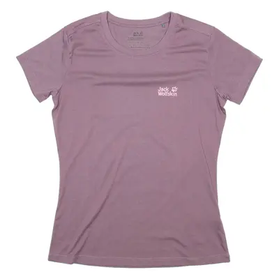 JACK WOLFSKIN Womens T-Shirt Purple UK 10