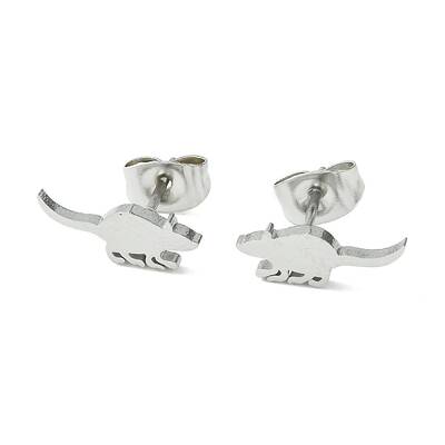 Non-Tarnish Cute Little Animal Theme 304 Stainless Steel Stud Earrings
