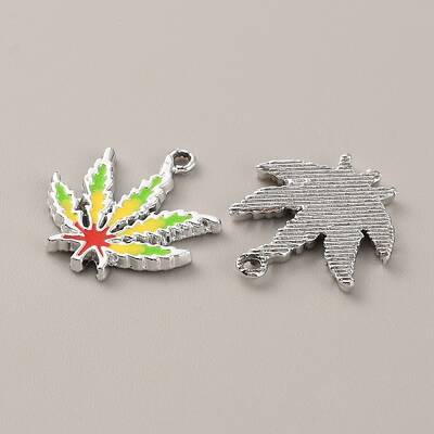 Alloy Enamel Pendants
