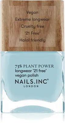 Nails Inc. Vegan long-lasting nail polish color Sky's My Limit 14 ml