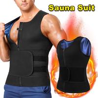 CATTIBOR Men's Sweat Sauna Vest Suit Shapwear,Men Breathable Vest Tank Top,Fitness Workout Sports Vest ,Gym Excerise Sleevele...
