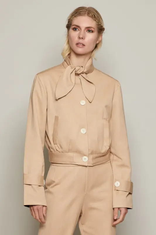 Jasmin Jacket (Beige) | size: XS
