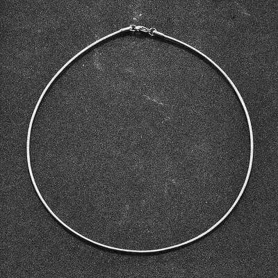 Non-Tarnish Casual Style 304 Stainless Steel Choker Necklaces
