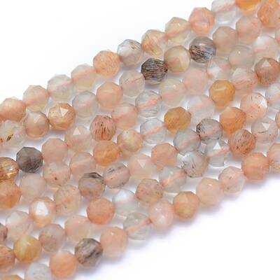 Natural Multi-Moonstone Beads Strands
