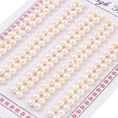 Grade 6A Natural Cultured Freshwater Pearl Beads