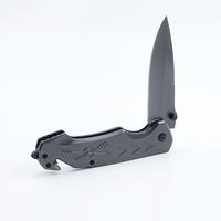 All-steel multi-function folding knife, glass breaker, seat belt cutter - EDC sharp folding knife with portable knife clip - ...