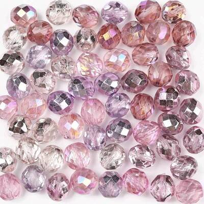 Fire-Polished Czech Glass Beads