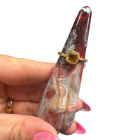 Gemstone Ring Holder - Natural Crystal Jewelry Holder