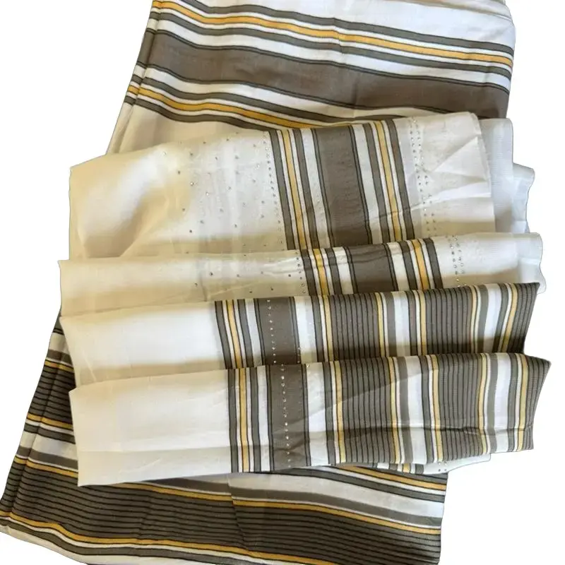 Somali Subeciyad Baati and Qafiif Garbasaar Traditional Fabric with Elegant Stripes.