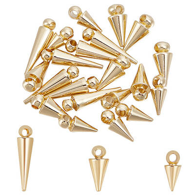 24Pcs 3 Style Brass Charms