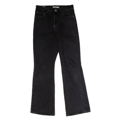 LEVI'S Ribcage Womens Jeans Black Regular Bootcut Charcoal Wash W29 L31