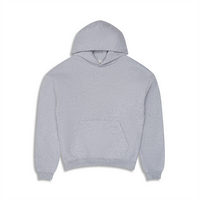600 GSM 'Heather Grey' Core Hoodie