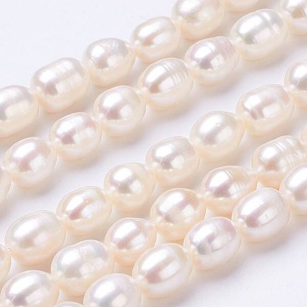 Natural Cultured Freshwater Pearl Beads Strands