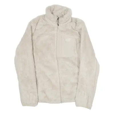 NEW BALANCE Womens Fleece Jacket Beige L