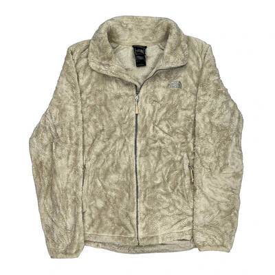 The North Face Fleece - Large Beige Polyester