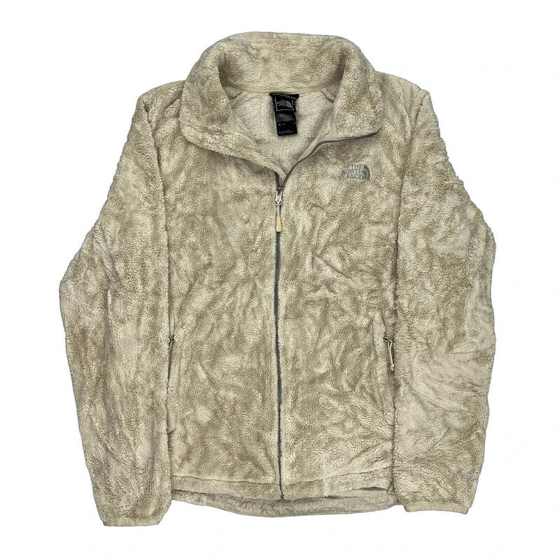 The North Face Fleece - Large Beige Polyester