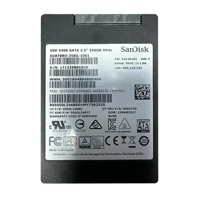 SSD0L24977 Lenovo 256GB SATA 6GB/s 2.5-Inch Internal Solid State Drive