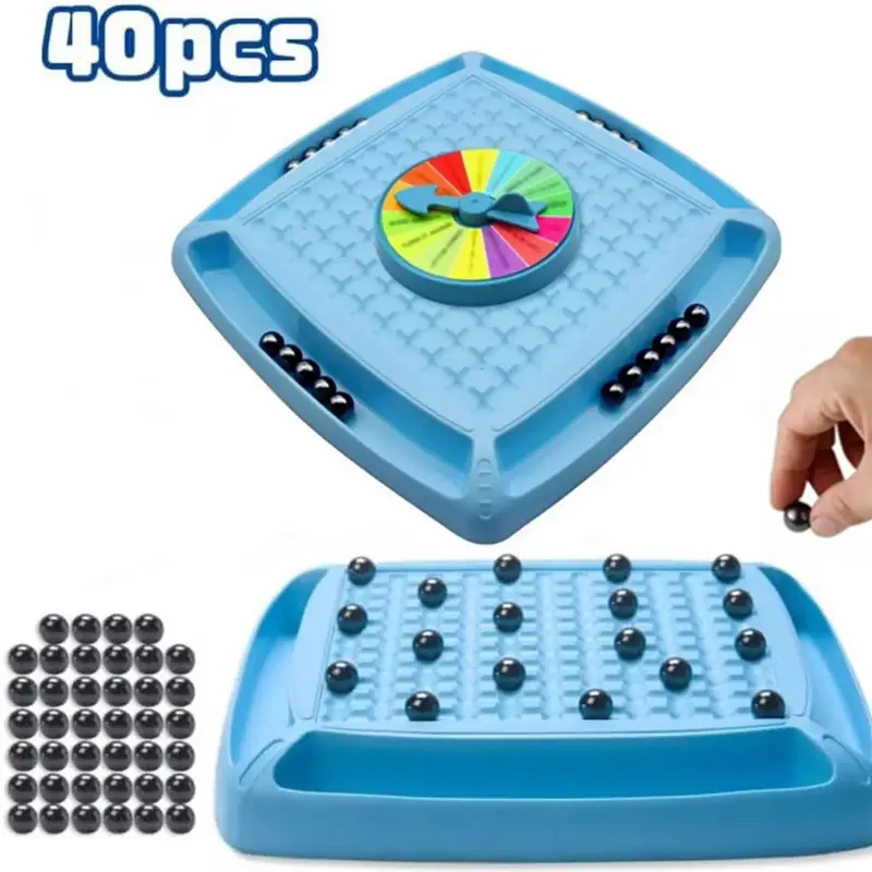 Chess Game, Fun Family  Chess Game with 40PCS Stones, Chess Board Game for Kids and Adults,Game Gifts for Boys &Girls, 2-4 Pl...