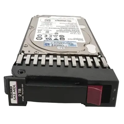 787653-001 HP 2TB 12Gb/s SAS 7200 2.5-Inch Hard Drive