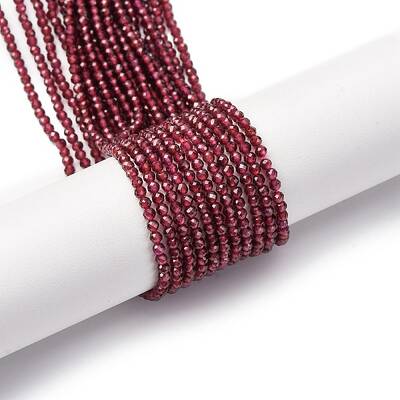 Natural Garnet Beads Strands