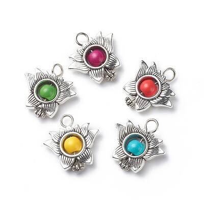 Synthetic Turquoise Dyed Pendants