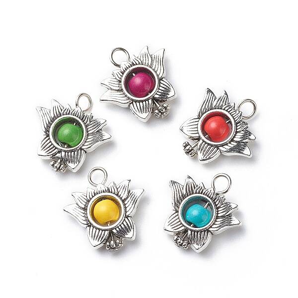 Synthetic Turquoise Dyed Pendants