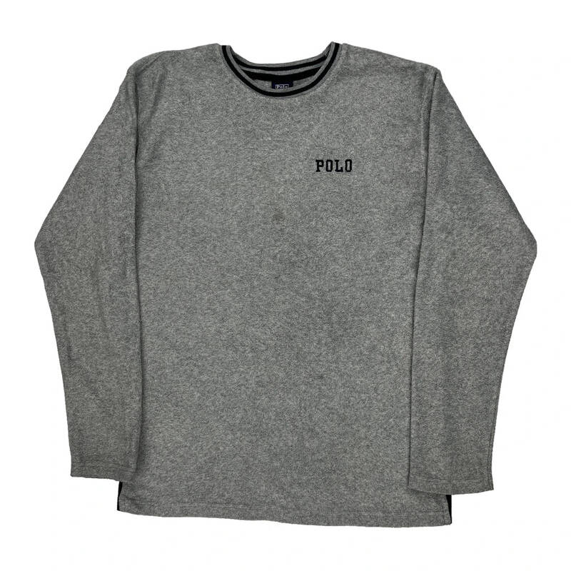 Polo By Ralph Lauren Fleece - XL Grey Polyester