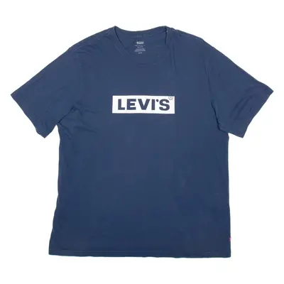 LEVI'S Relaxed Mens T-Shirt Blue M