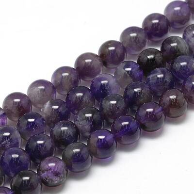 Natural Amethyst Beads Strands