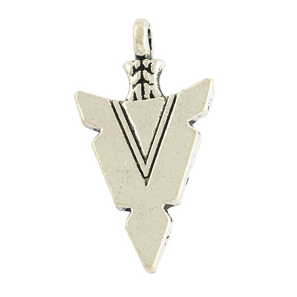 Tibetan Style Alloy Triangle Pendants